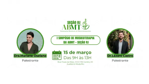 I Simpósio de Musicoterapia da ABMT - Seção RJ